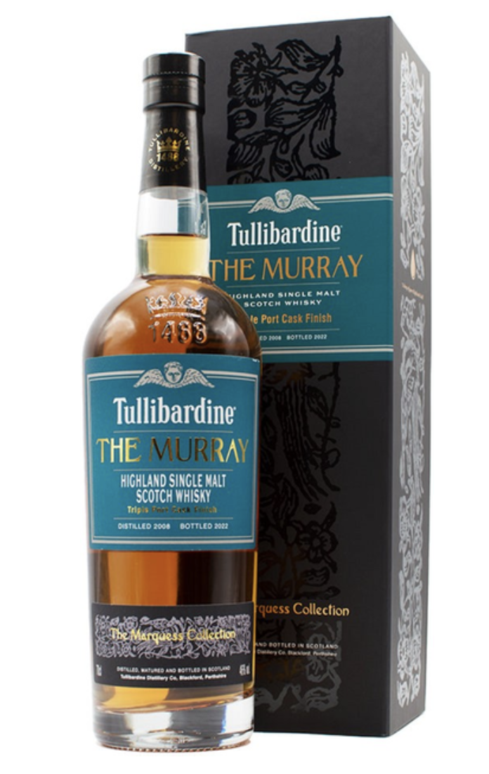 Віскі Tullibardine The Murray Triple Port 46% 0.7 л gift box